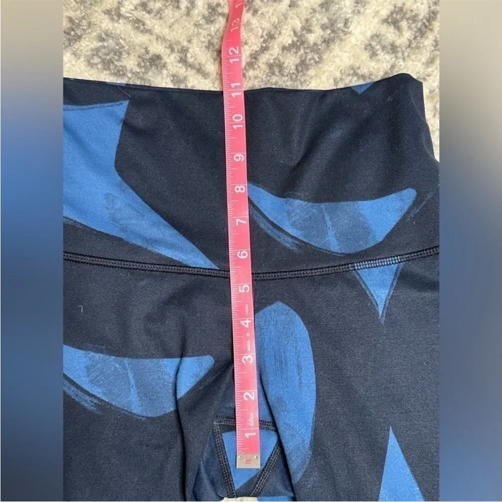 Lululemon Wunder Under Pant *Full-On Luon Back Spin‎ Stroke Poseidon Black